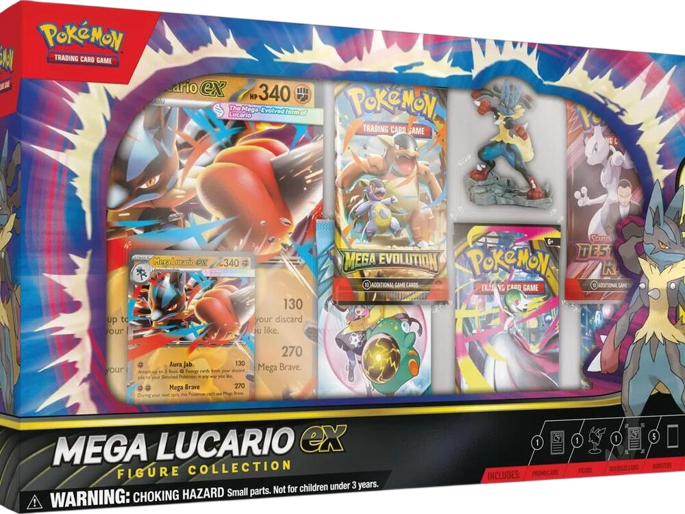 Mega Lucario ex Premium Figure Collection