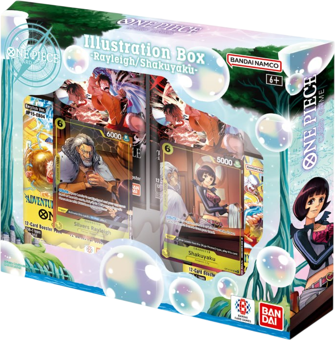 One Piece Card Game — Illustration Box Vol. 7 (Rayleigh / Shakuyaku)